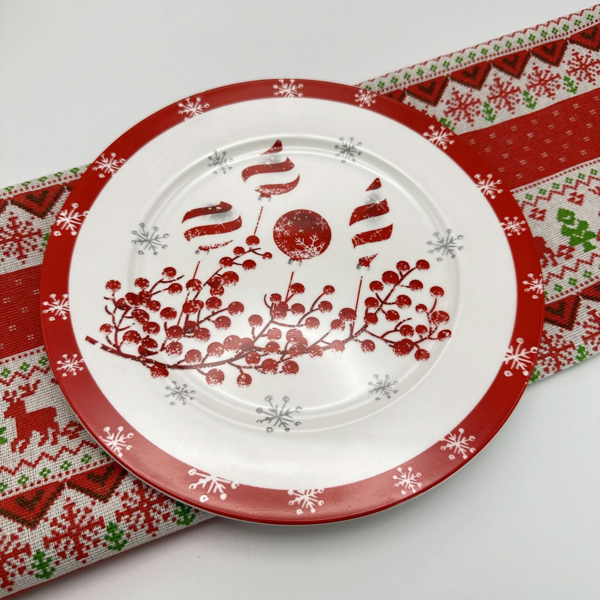 Jul tallrik - Jul designade tallrikar för alla som älskar julen